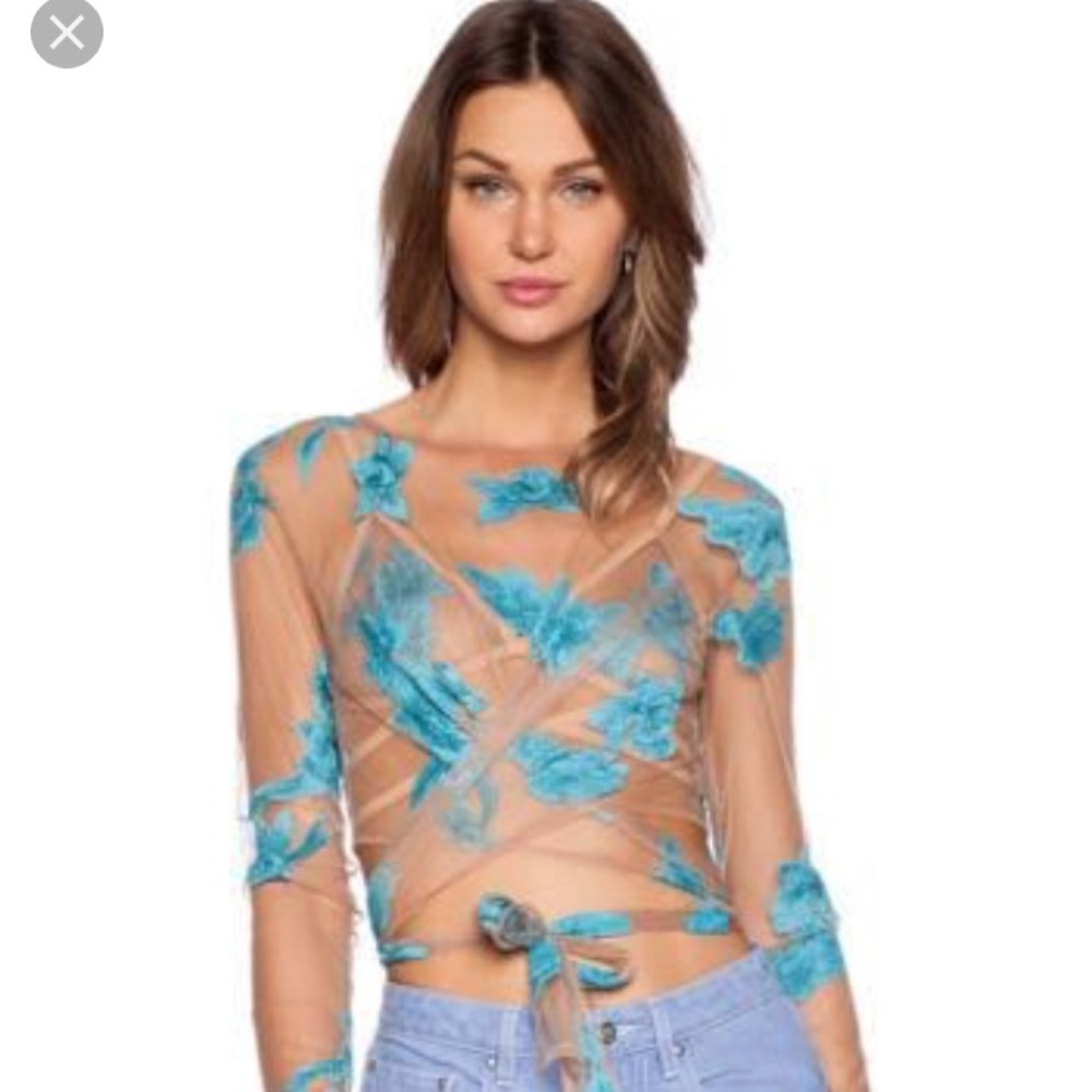 For love and lemons orchid crop top *SOLD*